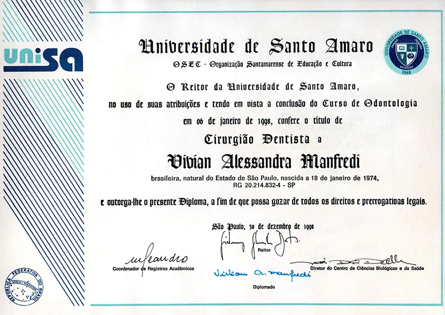 Dra. Vivian Manfredi